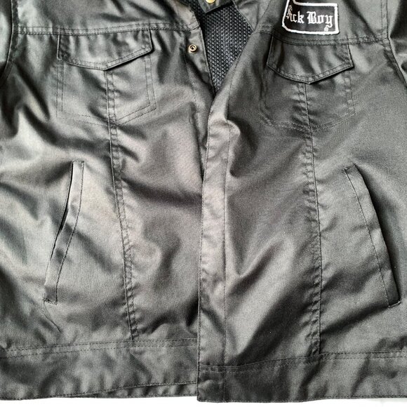 Sick Boy Motorcycles Short Sleeve Black Riding Jacket Shirt - Picture 3 of 9